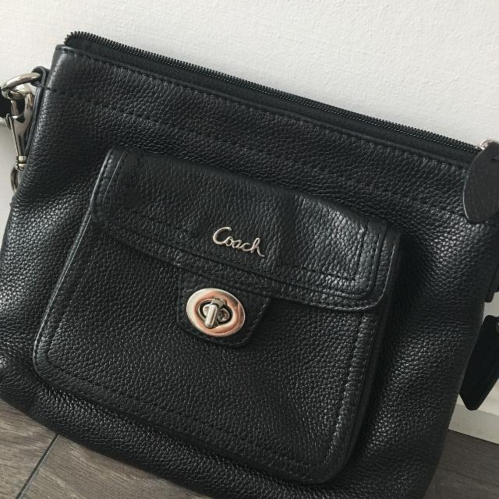 Coach Leather Crossbody Purse